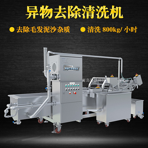 高質(zhì)蔬菜清洗機(jī)，氣泡清洗，清洗800kg小時(shí)